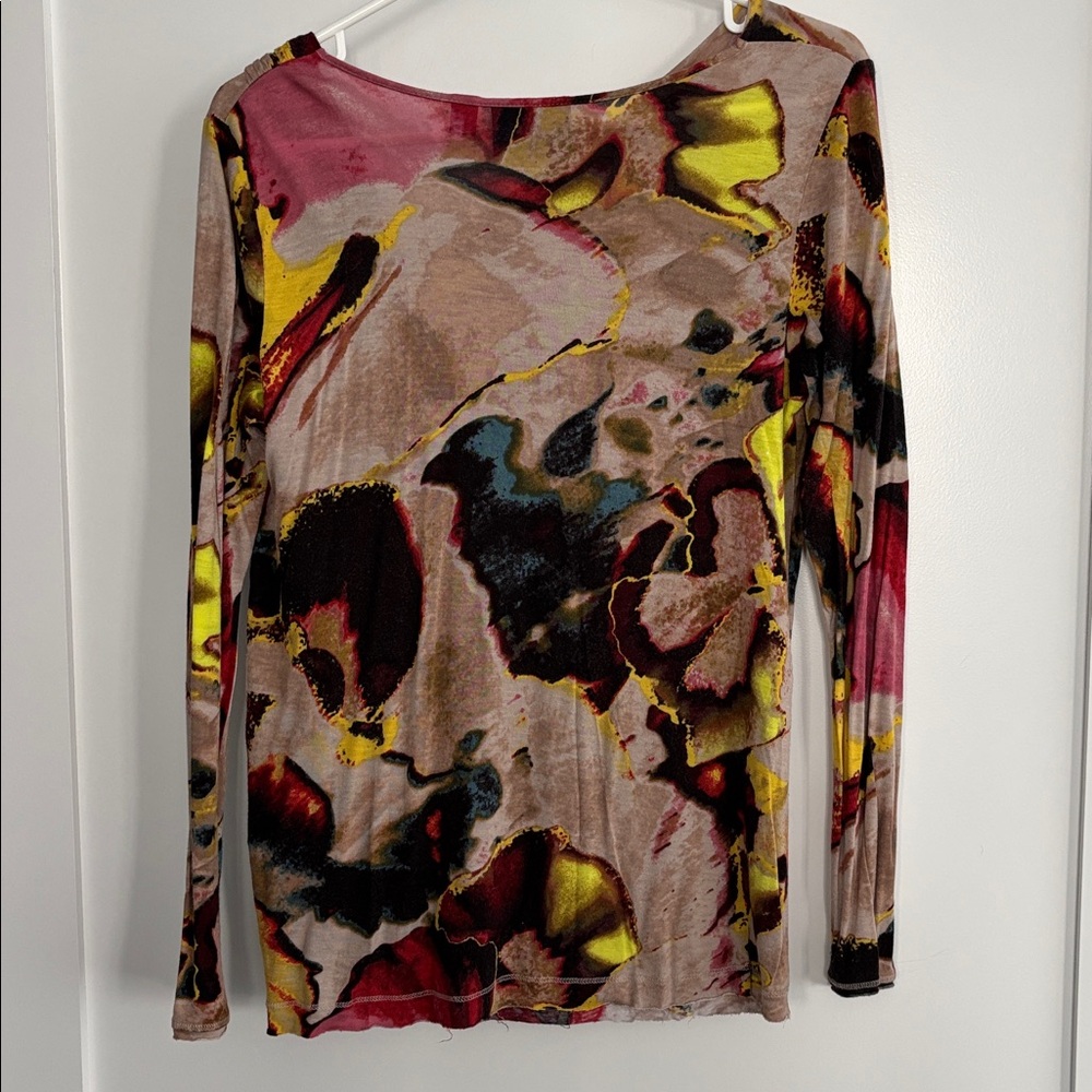 Vera Wang abstract top - Picture 7 of 10
